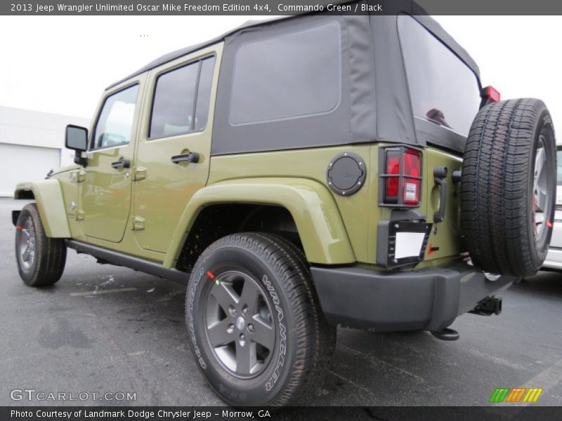 Commando Green / Black 2013 Jeep Wrangler Unlimited Oscar Mike Freedom Edition 4x4