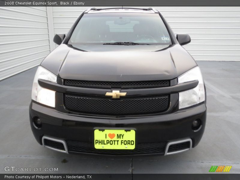 Black / Ebony 2008 Chevrolet Equinox Sport