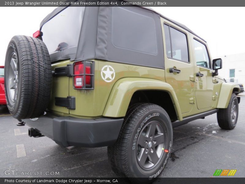 Commando Green / Black 2013 Jeep Wrangler Unlimited Oscar Mike Freedom Edition 4x4