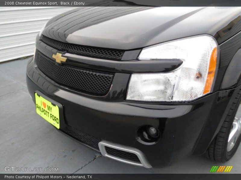 Black / Ebony 2008 Chevrolet Equinox Sport