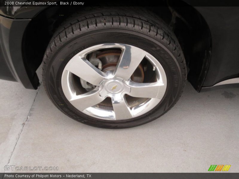 Black / Ebony 2008 Chevrolet Equinox Sport