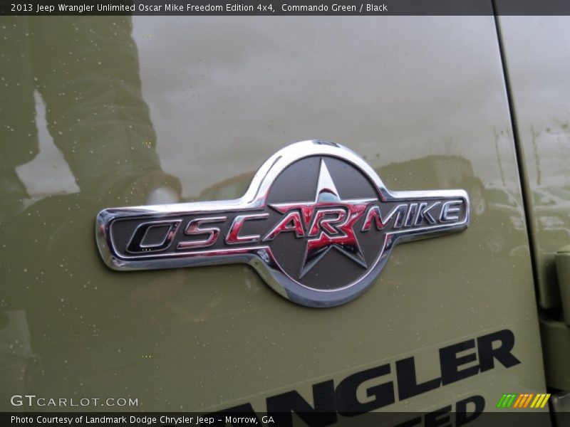  2013 Wrangler Unlimited Oscar Mike Freedom Edition 4x4 Logo