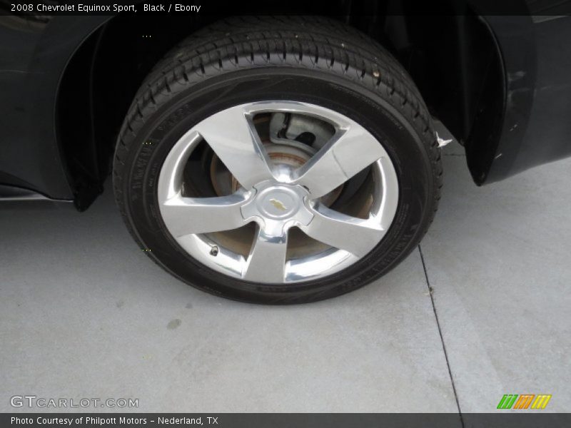 Black / Ebony 2008 Chevrolet Equinox Sport