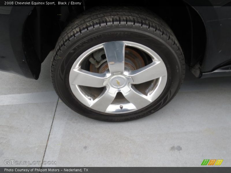 Black / Ebony 2008 Chevrolet Equinox Sport