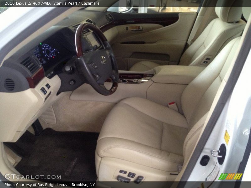 Starfire Pearl / Cashmere 2010 Lexus LS 460 AWD