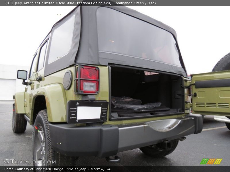 Commando Green / Black 2013 Jeep Wrangler Unlimited Oscar Mike Freedom Edition 4x4