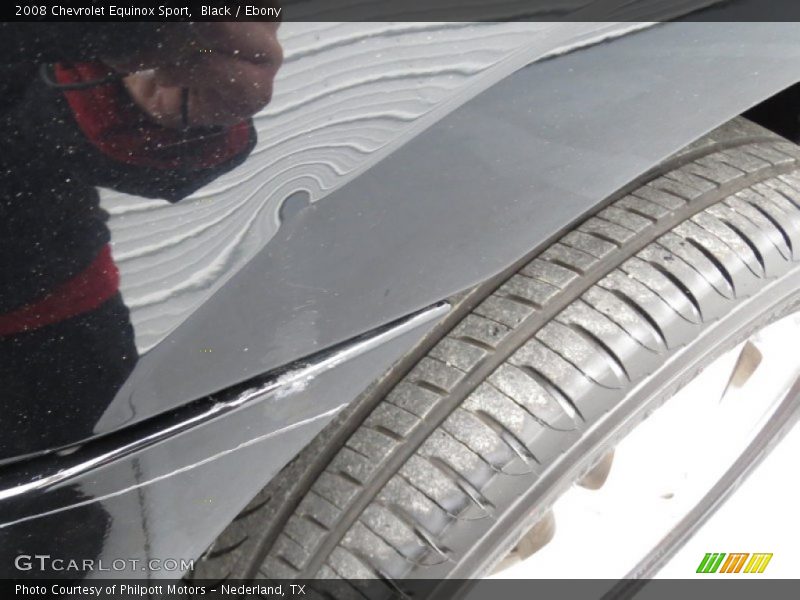 Black / Ebony 2008 Chevrolet Equinox Sport
