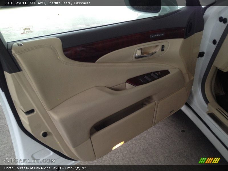 Starfire Pearl / Cashmere 2010 Lexus LS 460 AWD