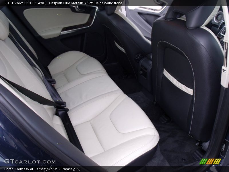 Caspian Blue Metallic / Soft Beige/Sandstone 2011 Volvo S60 T6 AWD