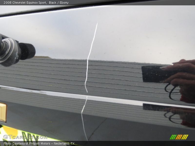 Black / Ebony 2008 Chevrolet Equinox Sport