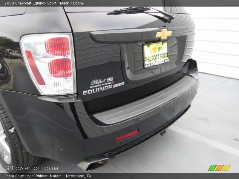 Black / Ebony 2008 Chevrolet Equinox Sport