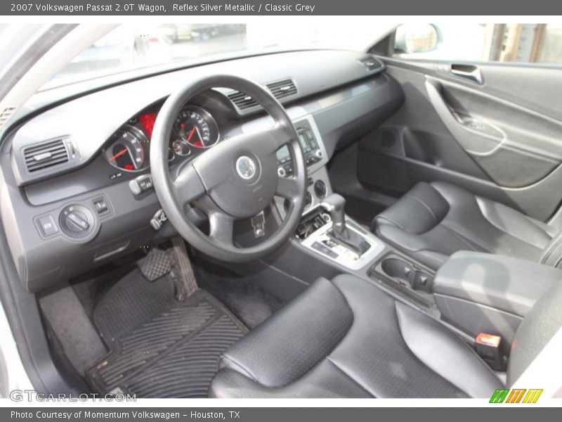 Reflex Silver Metallic / Classic Grey 2007 Volkswagen Passat 2.0T Wagon