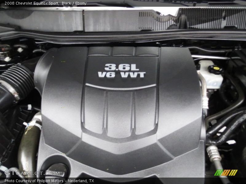 Black / Ebony 2008 Chevrolet Equinox Sport