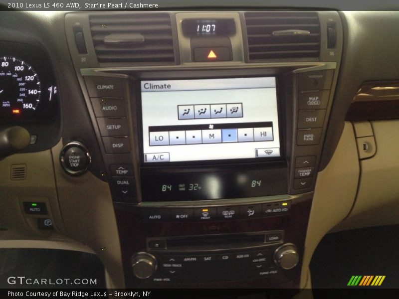 Starfire Pearl / Cashmere 2010 Lexus LS 460 AWD
