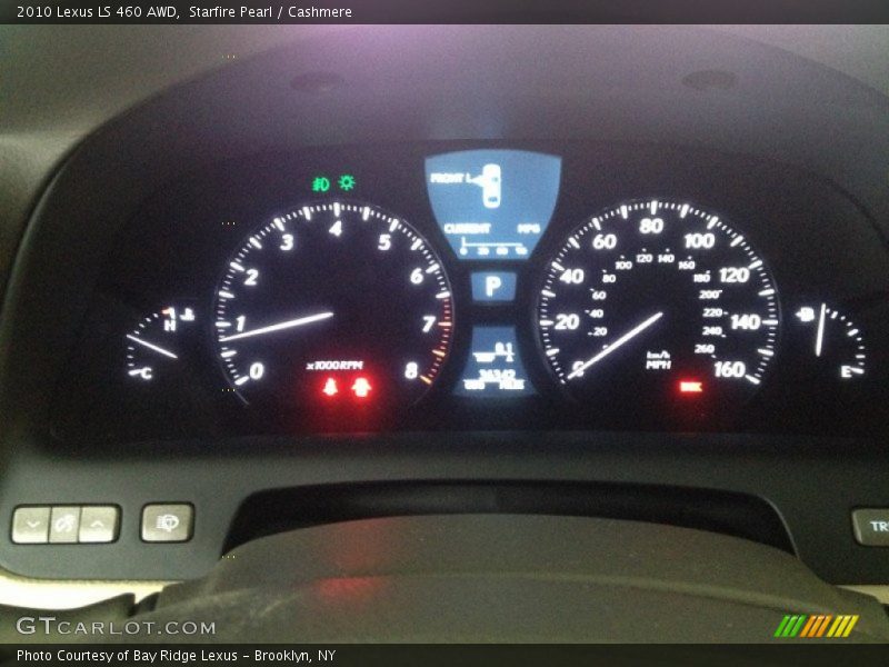 Starfire Pearl / Cashmere 2010 Lexus LS 460 AWD