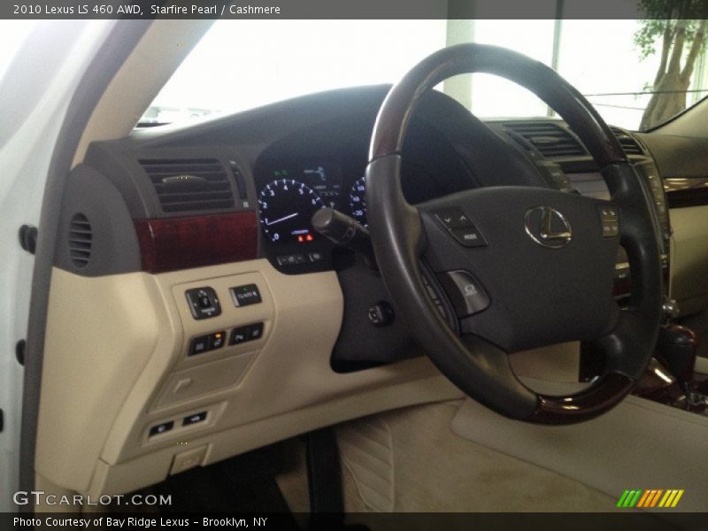 Starfire Pearl / Cashmere 2010 Lexus LS 460 AWD