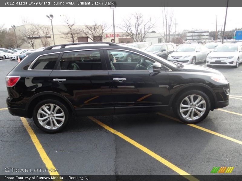 Brilliant Black / Black 2012 Mazda CX-9 Grand Touring AWD