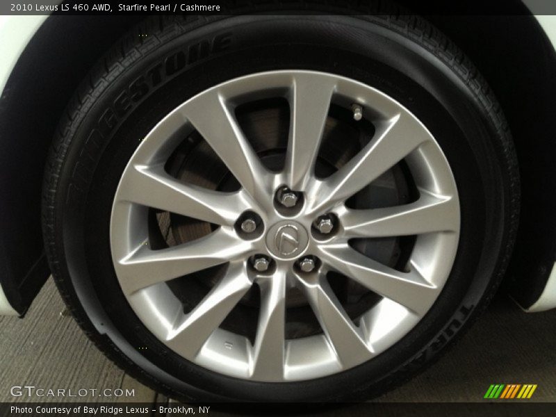 Starfire Pearl / Cashmere 2010 Lexus LS 460 AWD