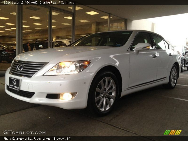 Starfire Pearl / Cashmere 2010 Lexus LS 460 AWD
