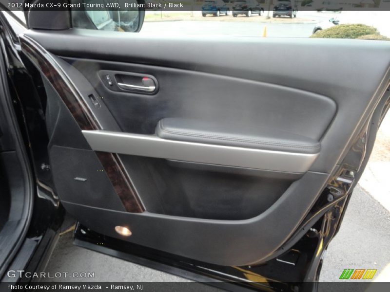 Brilliant Black / Black 2012 Mazda CX-9 Grand Touring AWD