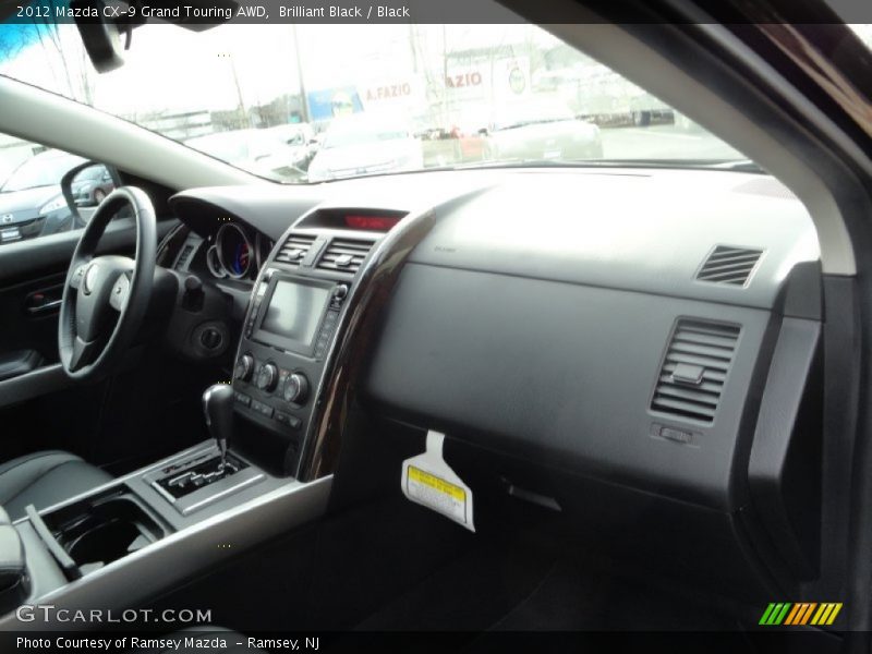 Brilliant Black / Black 2012 Mazda CX-9 Grand Touring AWD