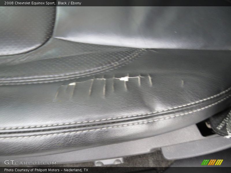 Black / Ebony 2008 Chevrolet Equinox Sport