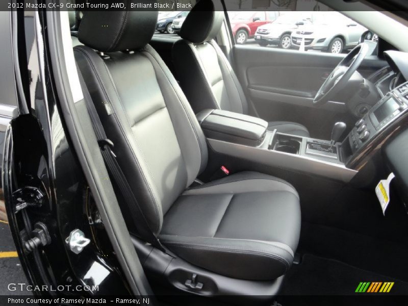 Brilliant Black / Black 2012 Mazda CX-9 Grand Touring AWD