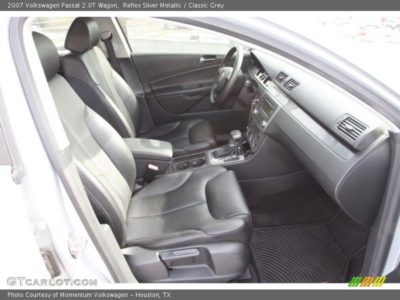 Reflex Silver Metallic / Classic Grey 2007 Volkswagen Passat 2.0T Wagon