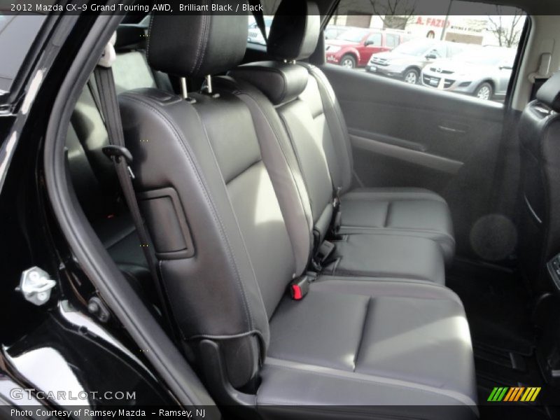 Brilliant Black / Black 2012 Mazda CX-9 Grand Touring AWD