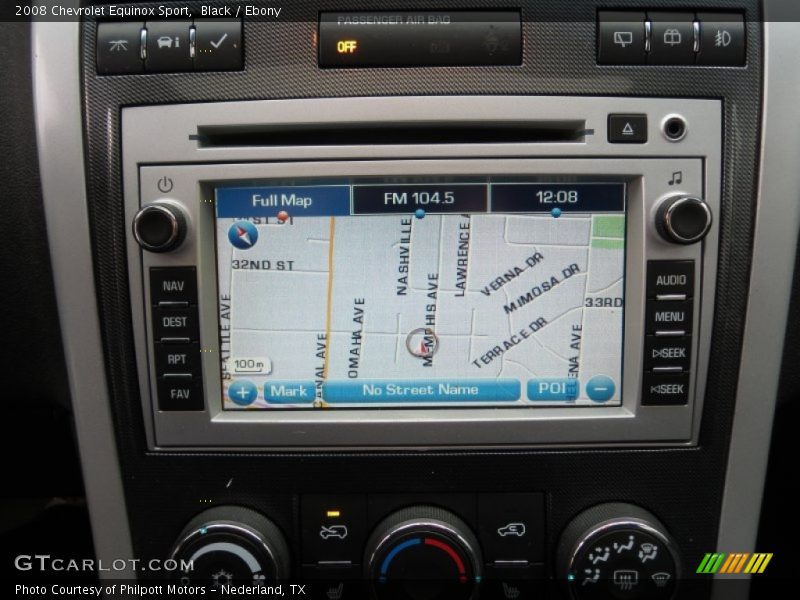Black / Ebony 2008 Chevrolet Equinox Sport