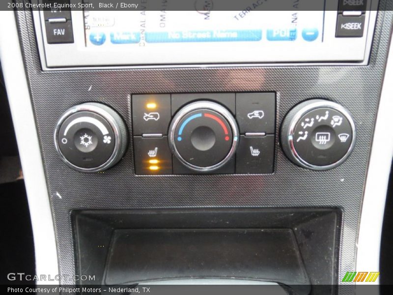 Black / Ebony 2008 Chevrolet Equinox Sport