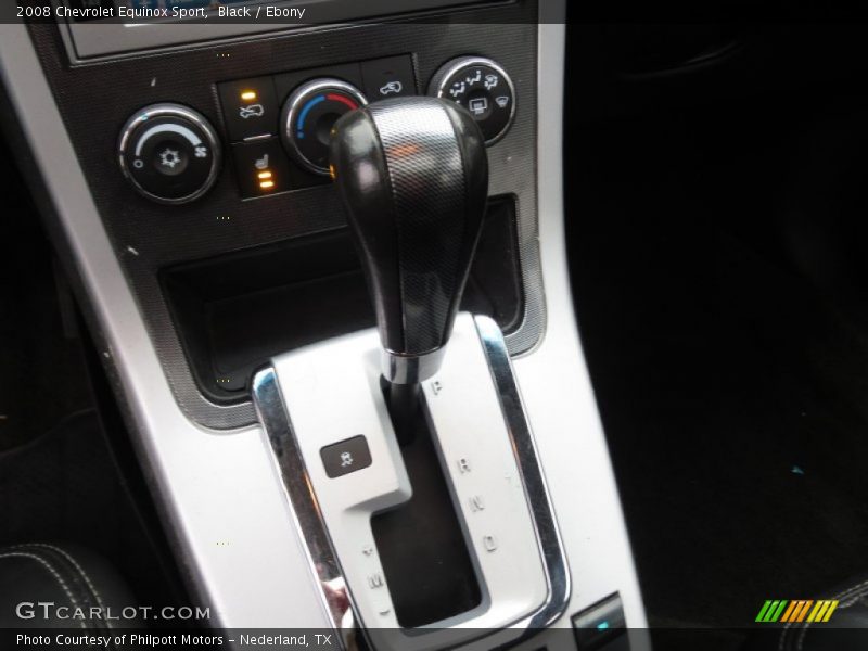 Black / Ebony 2008 Chevrolet Equinox Sport