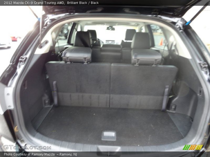 Brilliant Black / Black 2012 Mazda CX-9 Grand Touring AWD