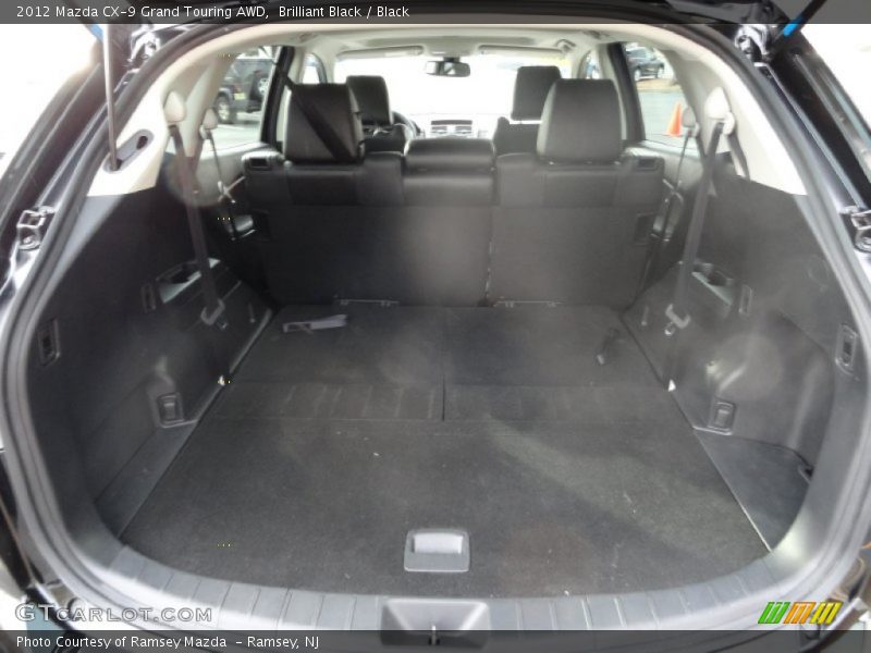 Brilliant Black / Black 2012 Mazda CX-9 Grand Touring AWD