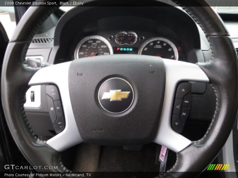 Black / Ebony 2008 Chevrolet Equinox Sport