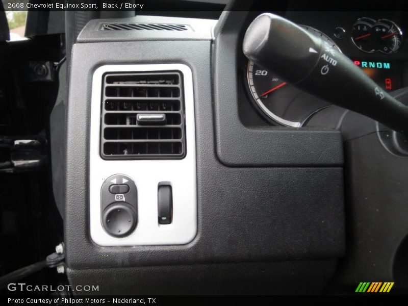 Black / Ebony 2008 Chevrolet Equinox Sport