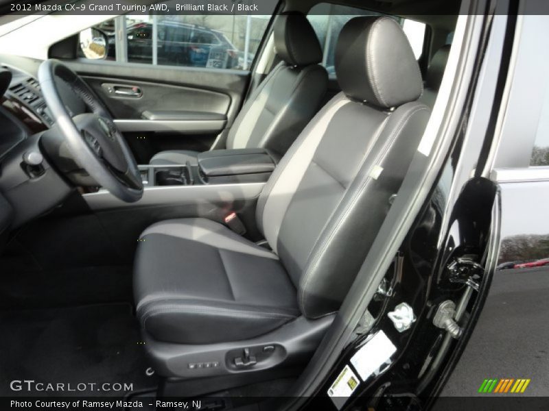 Brilliant Black / Black 2012 Mazda CX-9 Grand Touring AWD