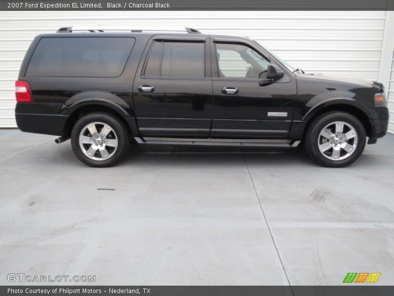 Black / Charcoal Black 2007 Ford Expedition EL Limited