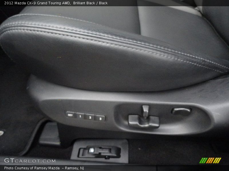 Brilliant Black / Black 2012 Mazda CX-9 Grand Touring AWD