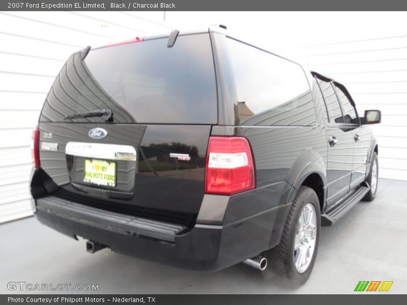 Black / Charcoal Black 2007 Ford Expedition EL Limited