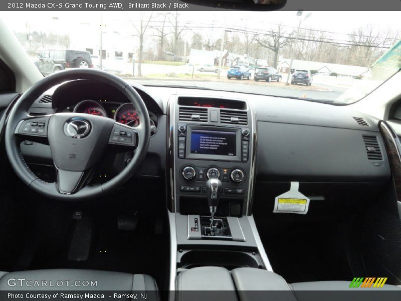 Brilliant Black / Black 2012 Mazda CX-9 Grand Touring AWD
