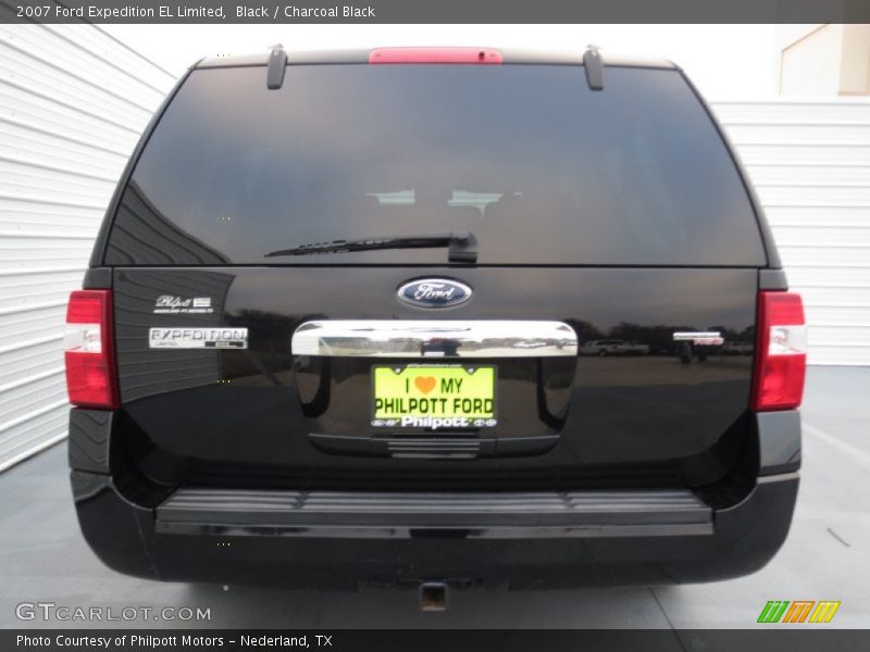 Black / Charcoal Black 2007 Ford Expedition EL Limited