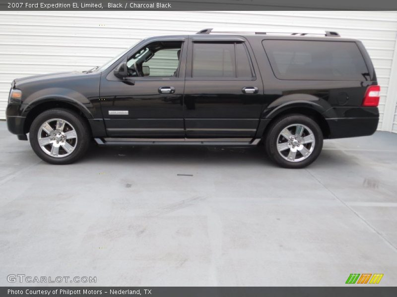 Black / Charcoal Black 2007 Ford Expedition EL Limited