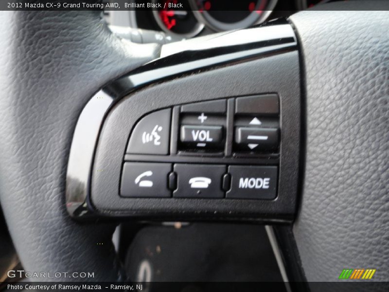Brilliant Black / Black 2012 Mazda CX-9 Grand Touring AWD