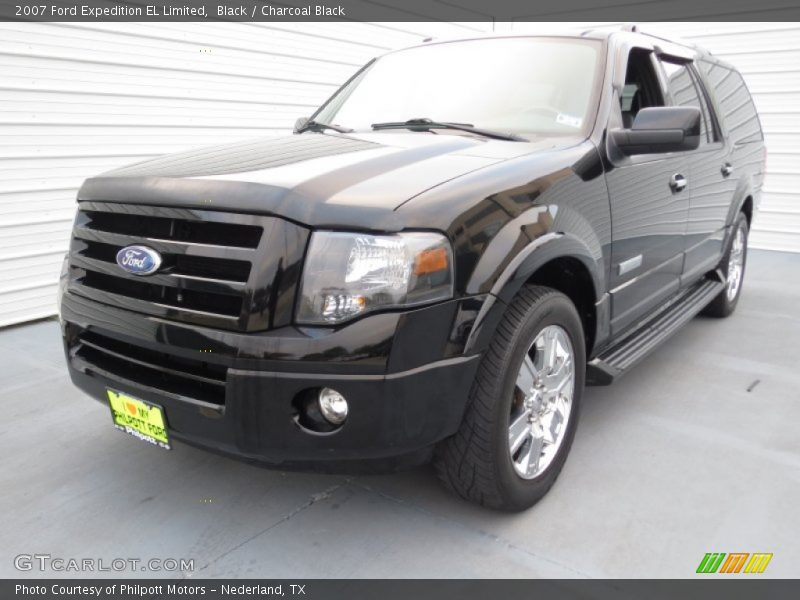 Black / Charcoal Black 2007 Ford Expedition EL Limited