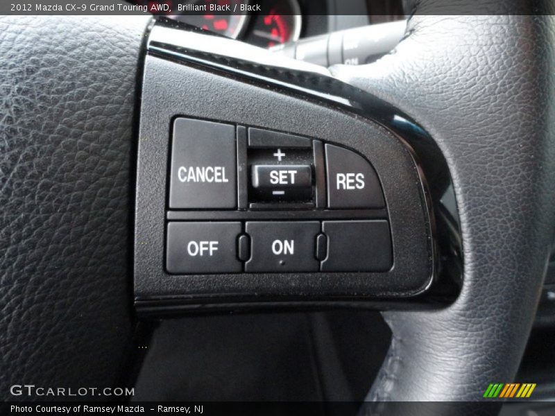 Brilliant Black / Black 2012 Mazda CX-9 Grand Touring AWD