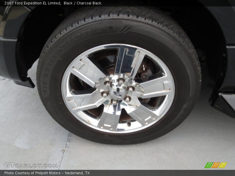 Black / Charcoal Black 2007 Ford Expedition EL Limited