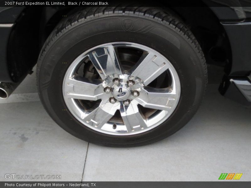 Black / Charcoal Black 2007 Ford Expedition EL Limited