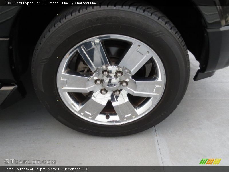 Black / Charcoal Black 2007 Ford Expedition EL Limited