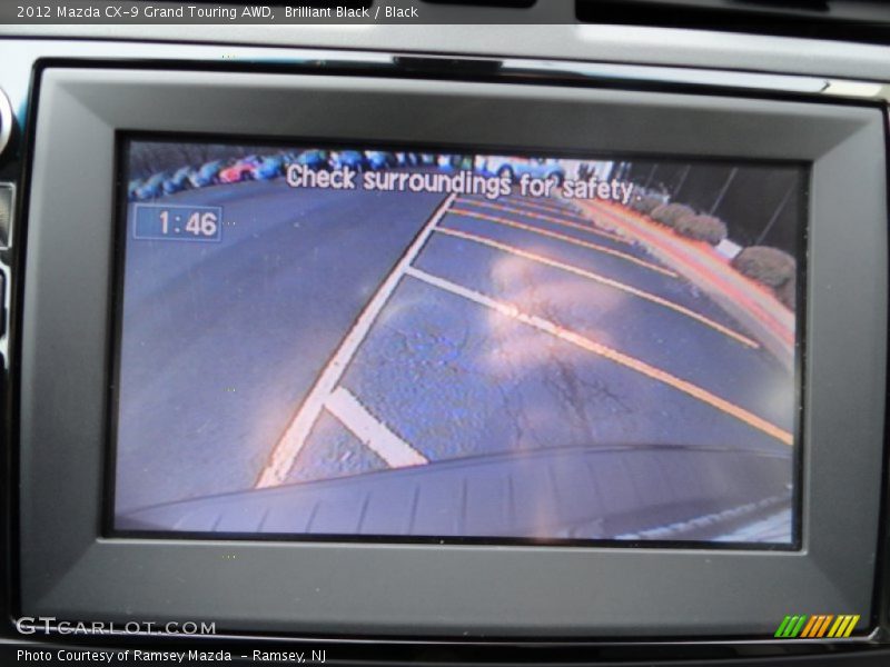 Brilliant Black / Black 2012 Mazda CX-9 Grand Touring AWD